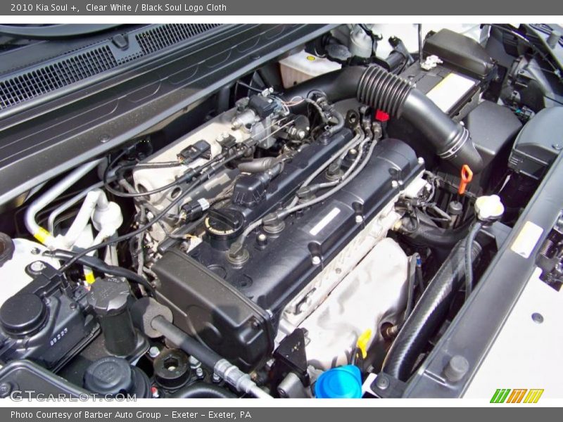  2010 Soul + Engine - 2.0 Liter DOHC 16-Valve CVVT 4 Cylinder
