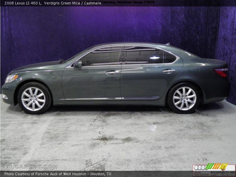 Verdigris Green Mica / Cashmere 2008 Lexus LS 460 L