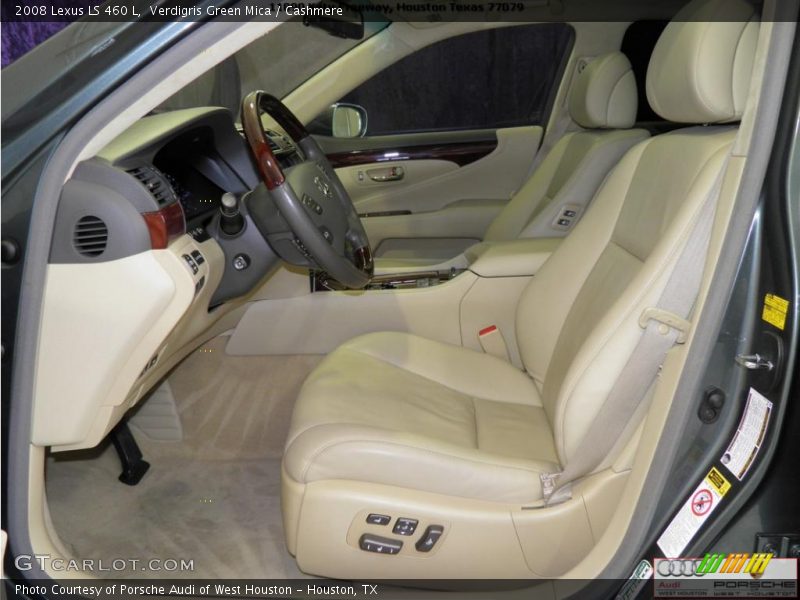 Verdigris Green Mica / Cashmere 2008 Lexus LS 460 L