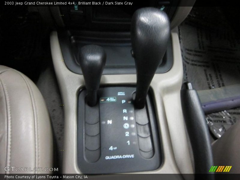  2003 Grand Cherokee Limited 4x4 5 Speed Automatic Shifter