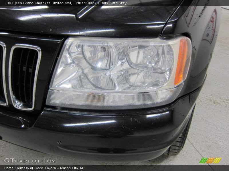 Brilliant Black / Dark Slate Gray 2003 Jeep Grand Cherokee Limited 4x4