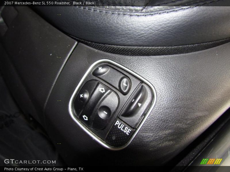 Controls of 2007 SL 550 Roadster