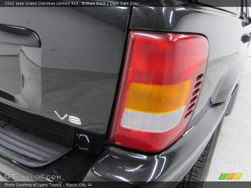 Brilliant Black / Dark Slate Gray 2003 Jeep Grand Cherokee Limited 4x4