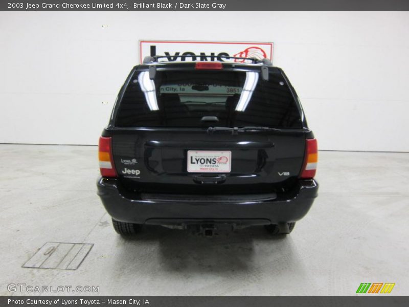 Brilliant Black / Dark Slate Gray 2003 Jeep Grand Cherokee Limited 4x4