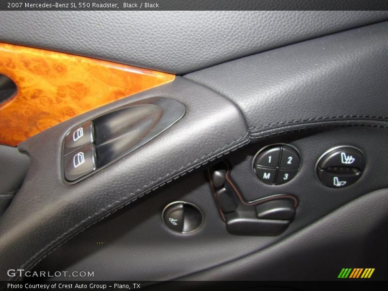 Controls of 2007 SL 550 Roadster