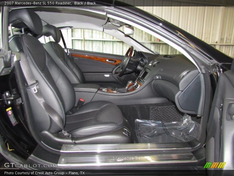  2007 SL 550 Roadster Black Interior