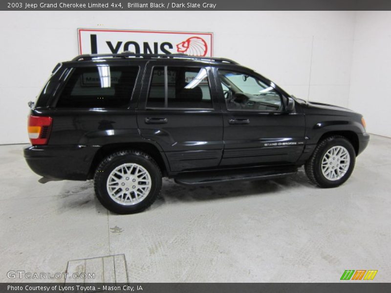 Brilliant Black / Dark Slate Gray 2003 Jeep Grand Cherokee Limited 4x4