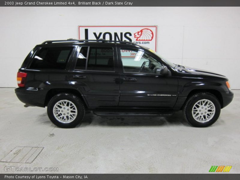 Brilliant Black / Dark Slate Gray 2003 Jeep Grand Cherokee Limited 4x4