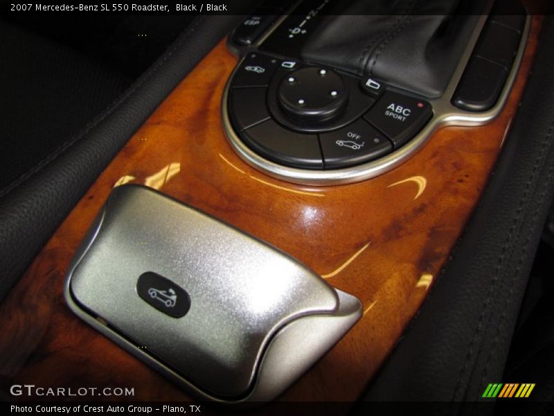 Controls of 2007 SL 550 Roadster