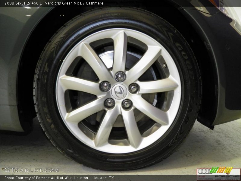 Verdigris Green Mica / Cashmere 2008 Lexus LS 460 L