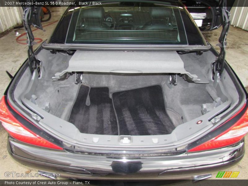  2007 SL 550 Roadster Trunk
