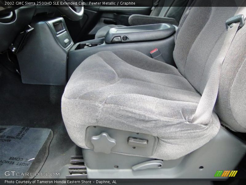  2002 Sierra 2500HD SLE Extended Cab Graphite Interior
