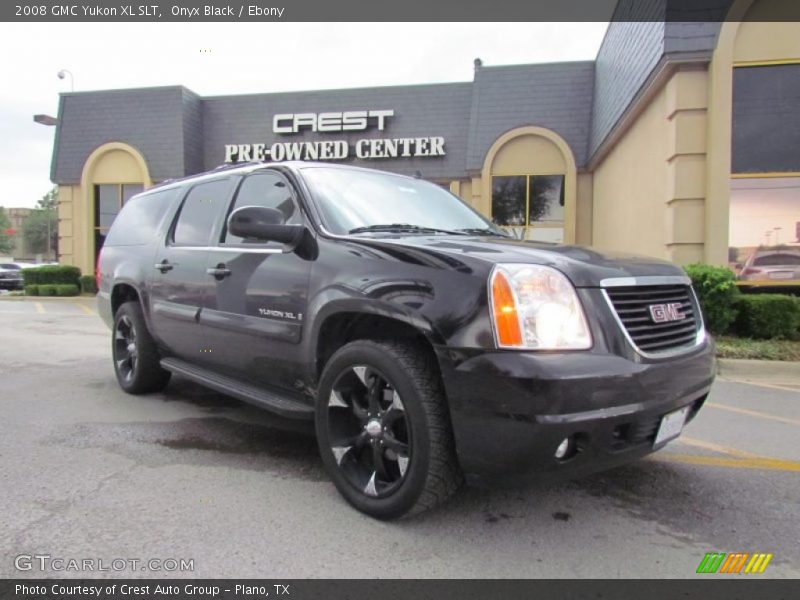 Onyx Black / Ebony 2008 GMC Yukon XL SLT