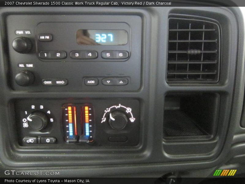 Victory Red / Dark Charcoal 2007 Chevrolet Silverado 1500 Classic Work Truck Regular Cab