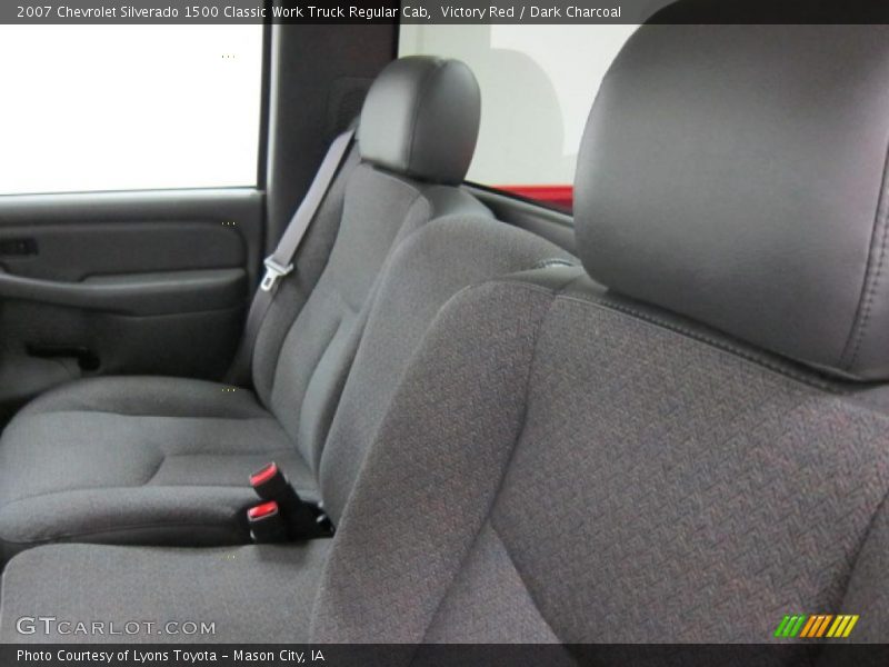 Victory Red / Dark Charcoal 2007 Chevrolet Silverado 1500 Classic Work Truck Regular Cab