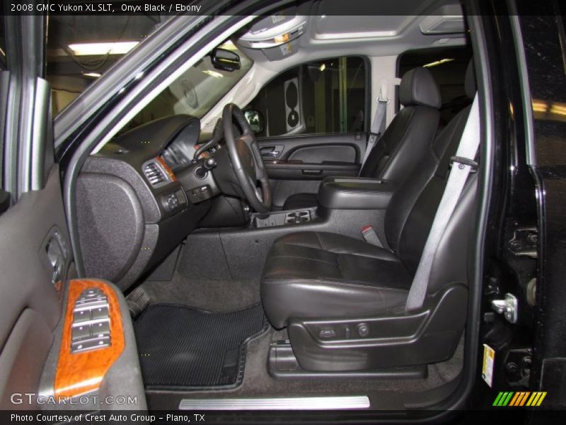  2008 Yukon XL SLT Ebony Interior