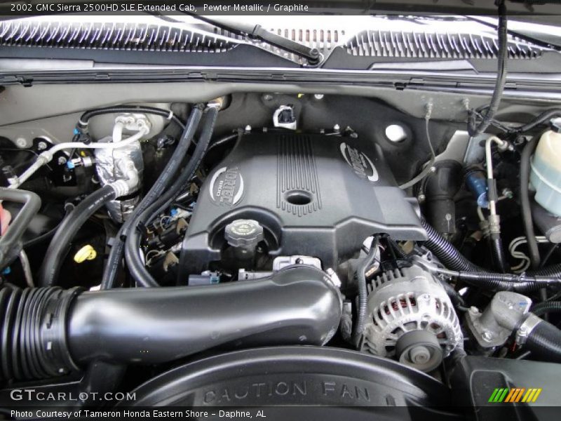  2002 Sierra 2500HD SLE Extended Cab Engine - 8.1 Liter OHV 16-Valve Vortec V8