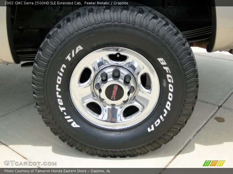  2002 Sierra 2500HD SLE Extended Cab Wheel