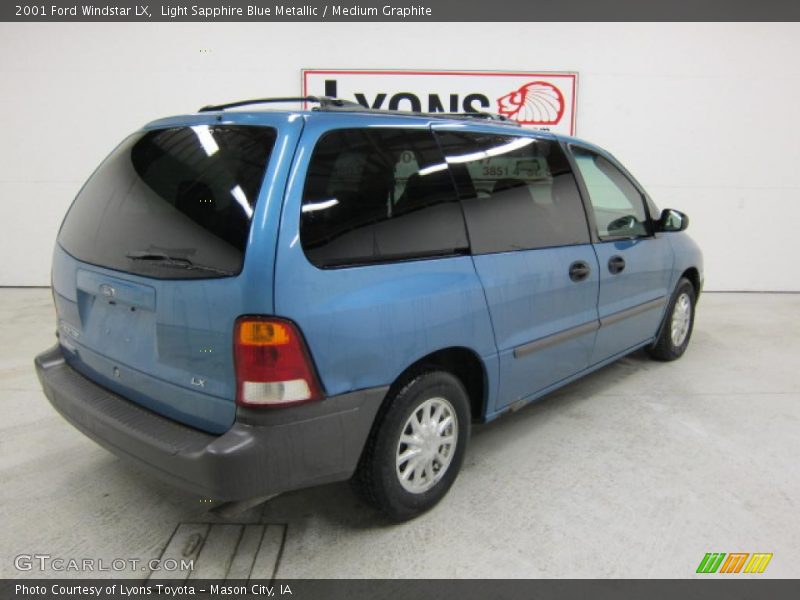Light Sapphire Blue Metallic / Medium Graphite 2001 Ford Windstar LX