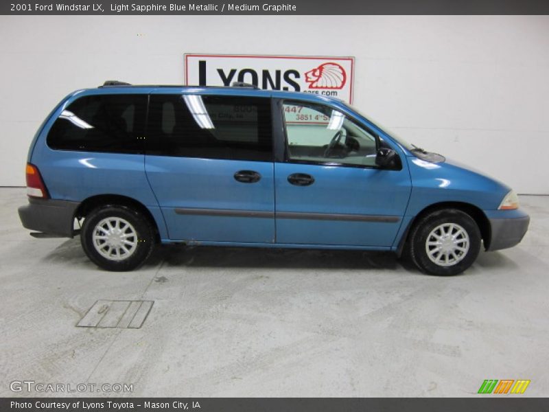 Light Sapphire Blue Metallic / Medium Graphite 2001 Ford Windstar LX