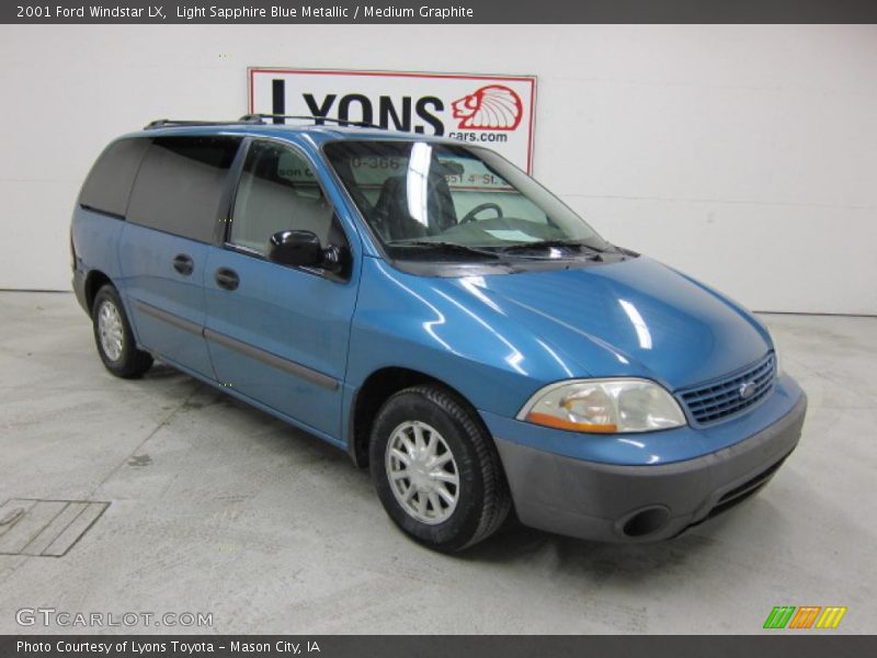 Light Sapphire Blue Metallic / Medium Graphite 2001 Ford Windstar LX