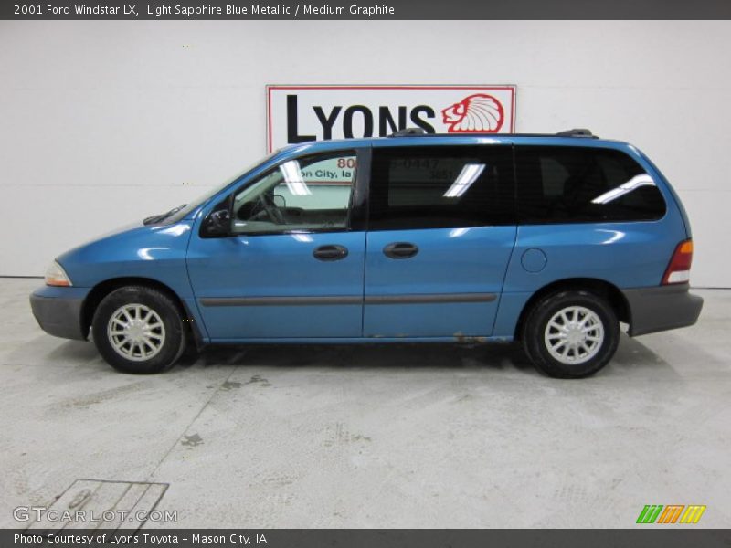 Light Sapphire Blue Metallic / Medium Graphite 2001 Ford Windstar LX