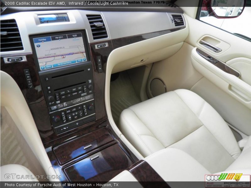 Infrared / Cocoa/Light Cashmere 2008 Cadillac Escalade ESV AWD