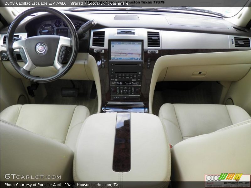 Infrared / Cocoa/Light Cashmere 2008 Cadillac Escalade ESV AWD
