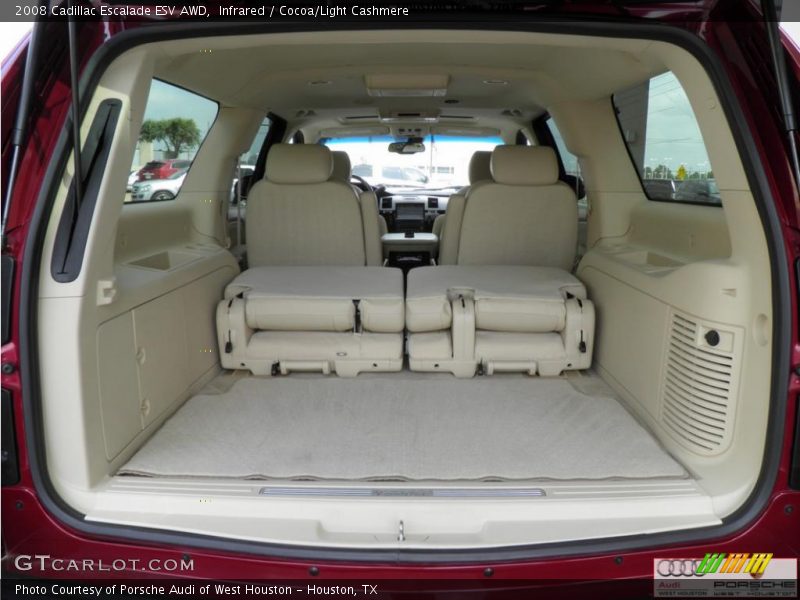 Infrared / Cocoa/Light Cashmere 2008 Cadillac Escalade ESV AWD