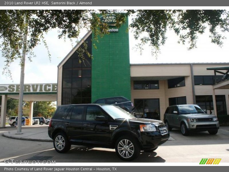 Santorini Black / Almond 2010 Land Rover LR2 HSE