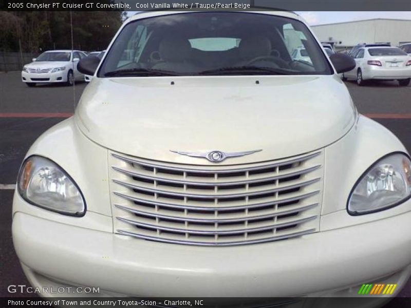 Cool Vanilla White / Taupe/Pearl Beige 2005 Chrysler PT Cruiser GT Convertible