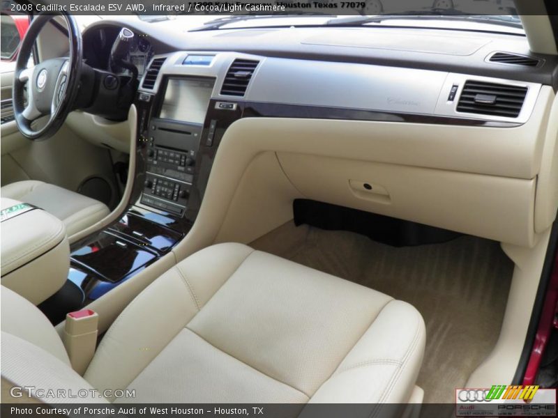 Infrared / Cocoa/Light Cashmere 2008 Cadillac Escalade ESV AWD