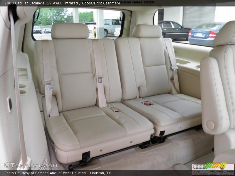 Infrared / Cocoa/Light Cashmere 2008 Cadillac Escalade ESV AWD