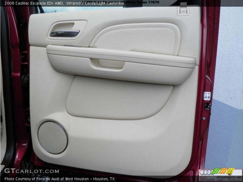 Infrared / Cocoa/Light Cashmere 2008 Cadillac Escalade ESV AWD