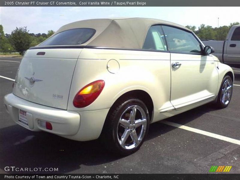  2005 PT Cruiser GT Convertible Cool Vanilla White