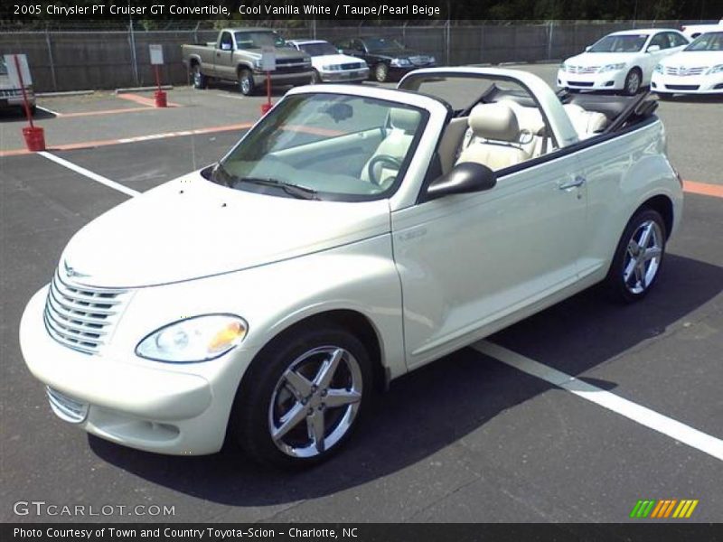  2005 PT Cruiser GT Convertible Cool Vanilla White