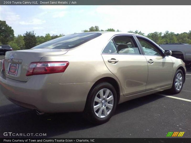 Desert Sand Metallic / Ash 2009 Toyota Camry XLE