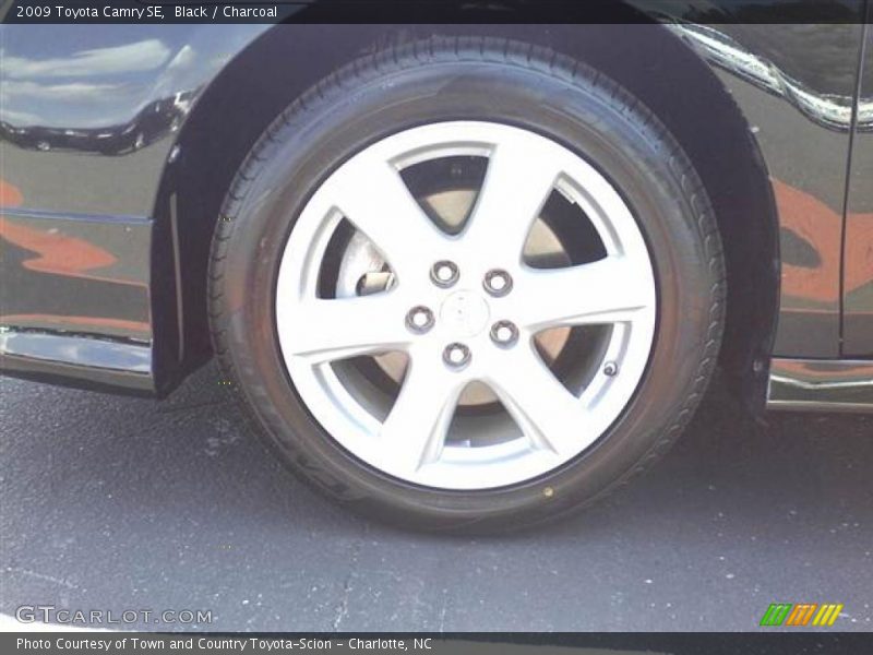 Black / Charcoal 2009 Toyota Camry SE