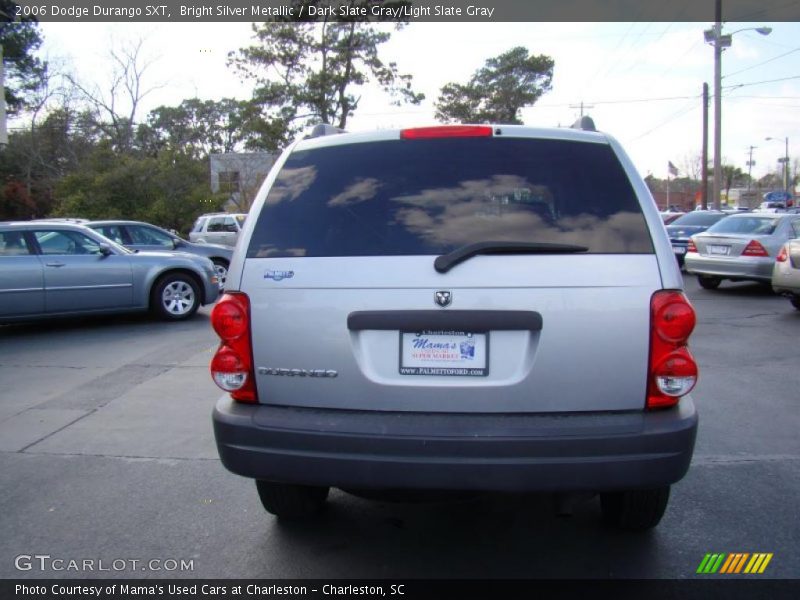 Bright Silver Metallic / Dark Slate Gray/Light Slate Gray 2006 Dodge Durango SXT