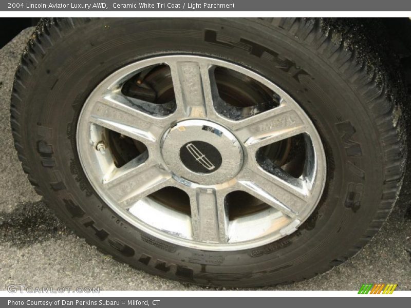 Ceramic White Tri Coat / Light Parchment 2004 Lincoln Aviator Luxury AWD