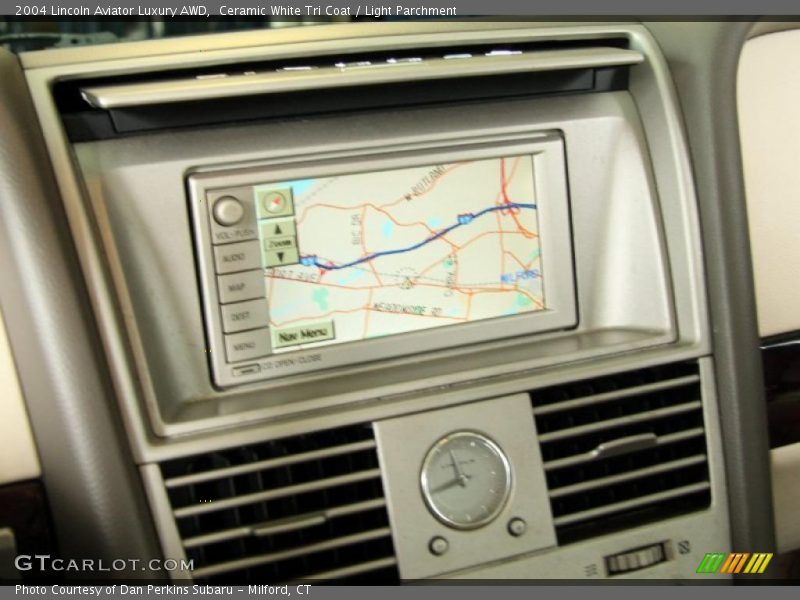 Navigation of 2004 Aviator Luxury AWD