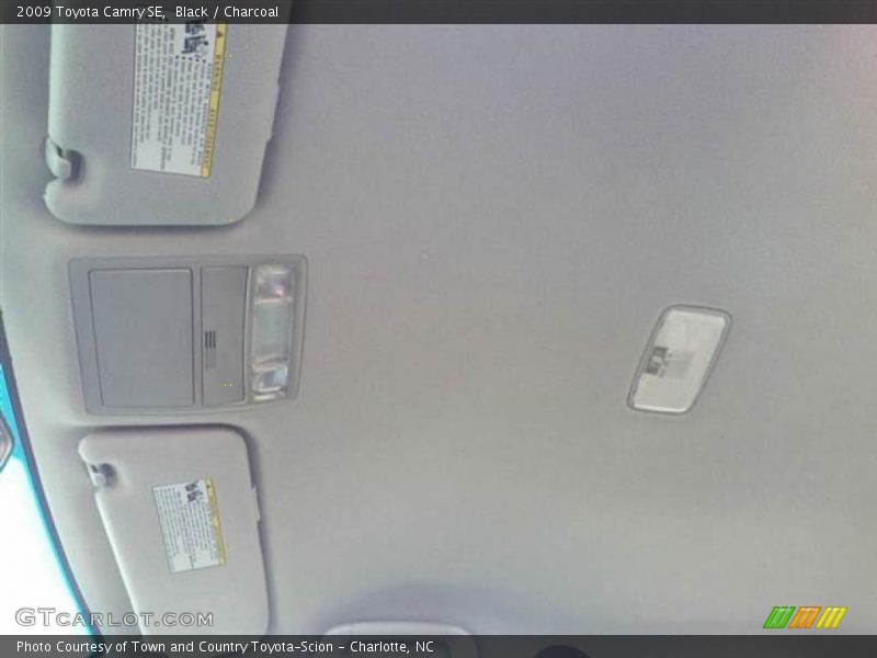 Black / Charcoal 2009 Toyota Camry SE