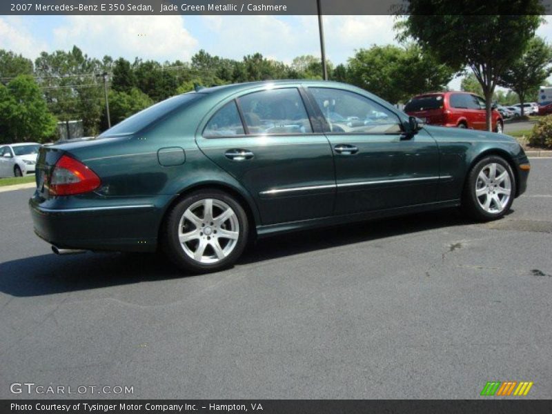  2007 E 350 Sedan Jade Green Metallic