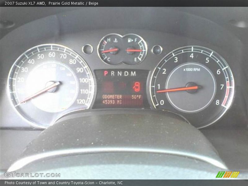 Prairie Gold Metallic / Beige 2007 Suzuki XL7 AWD