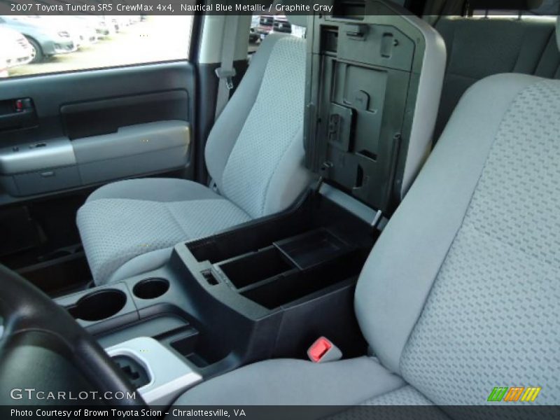 Nautical Blue Metallic / Graphite Gray 2007 Toyota Tundra SR5 CrewMax 4x4