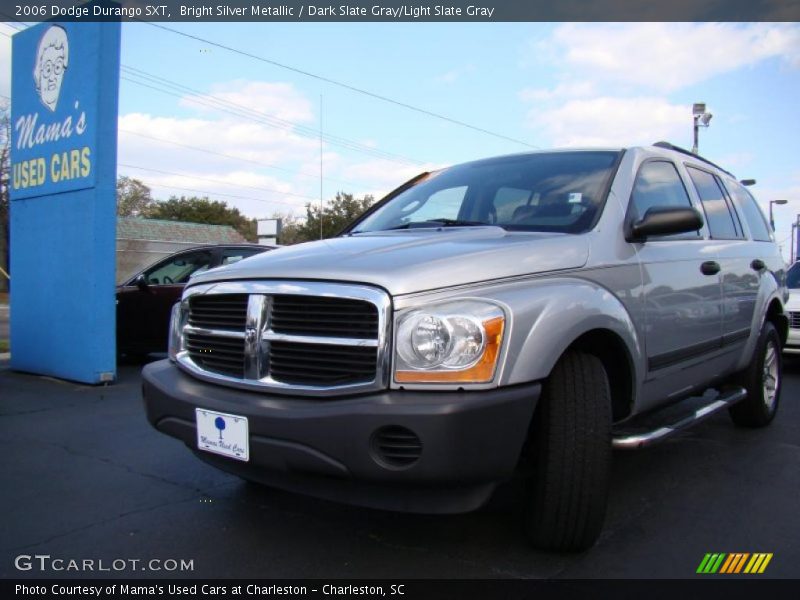 Bright Silver Metallic / Dark Slate Gray/Light Slate Gray 2006 Dodge Durango SXT