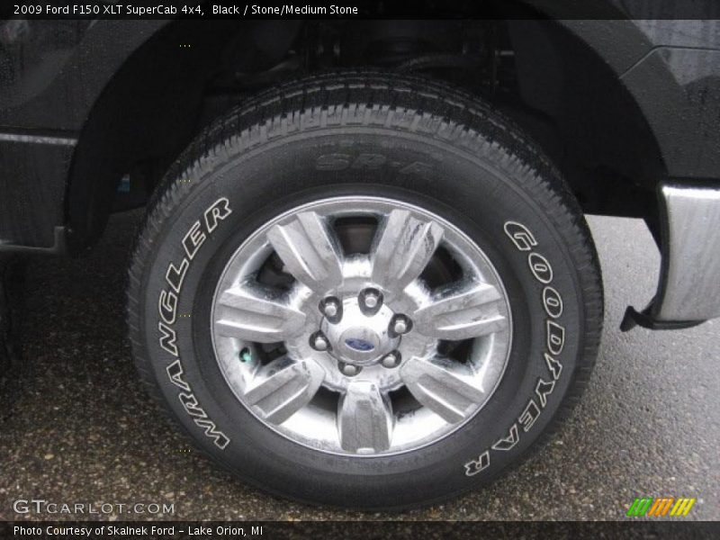Black / Stone/Medium Stone 2009 Ford F150 XLT SuperCab 4x4