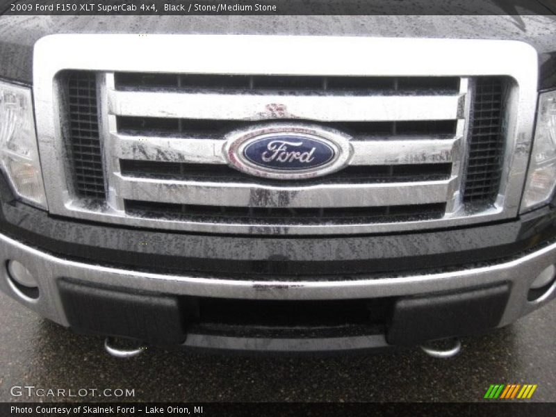 Black / Stone/Medium Stone 2009 Ford F150 XLT SuperCab 4x4