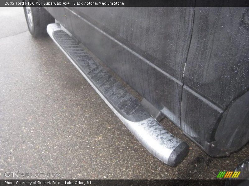 Black / Stone/Medium Stone 2009 Ford F150 XLT SuperCab 4x4