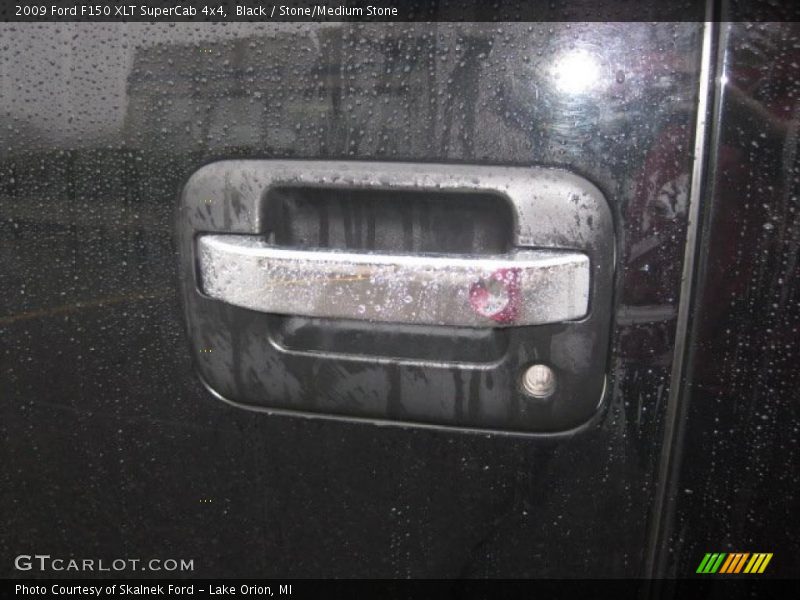 Black / Stone/Medium Stone 2009 Ford F150 XLT SuperCab 4x4